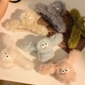 Miniatyrbilde 8 av 10: Plysj hårklo hårkjeveklemmer 2 2 2