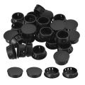 Pikkukuva 7 / 8: 26 kpl Reikätulpat Knockout Lukitustulpat MUSTA 26 KPL black 26Pcs