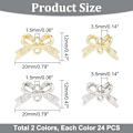 Miniatyrbillede 4 af 5: Sløjfe vedhæng Bowknot Link Charm Butterfly Bowknot Charm