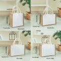 Pikkukuva 3 / 10: Blank Sack Tote käsilaukku WHITE L L White L-L
