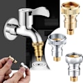 Pikkukuva 7 / 10: 1 kpl Veden sulkuventtiilin hanan suutin ALL BRASS ALL BRASS all brass