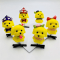 Miniatyrbillede 1 af 10: 10 stk Little Yellow Duck Plys hårnåle fjederhårclips 01 01 01