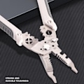 Miniatyrbillede 5 af 10: Trådstripper Crimper Kabelkuttertang