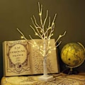 Miniatyrbild 8 av 10: Led Björk Light Tree Blinkande Tree Bonsai VIT White