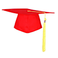 Pikkukuva 1 / 10: Graduation Hat Mortarboard Cap 5 5 5