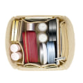 Miniatyrbild 3 av 10: Bucket Bag Insert Bag Linner Bag GRÅ B B grey B-B