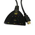 Miniatyrbillede 8 af 8: 3-Port HDMI Splitter Kabel Switch Hub Splitter