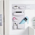 Miniatyrbillede 9 af 9: Vægopbevaringsstativ Badeværelse Vægopbevaringsstativ LYS GRÅ B B Light Grey B-B