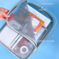 Miniatyrbilde 6 av 10: Mesh-glidelåspose Veske Transparent filveske FARGE 4 FARGE 4 Color 4