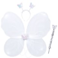Miniatyrbillede 1 af 6: Børne sommerfugle pandebånd Wings Prinsesse kostume sæt 08 08 08