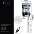 Miniatyrbillede 3 af 10: Waterfall Fish Tank Filter Akvarium Iltpumpe STIK STIK plug