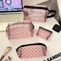 Miniatyrbillede 8 af 9: Mesh kosmetiktaske Makeup opbevaringstaske 04 04 04