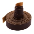 Miniatyrbild 4 av 10: 10 meter läderrem Strip DIY Leather Craft LIGHT KAFFE Light Coffee