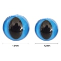 Miniatyrbillede 2 af 10: 10 stk/5 par Eyes Crafts Eyes Puppet Crystal Eyes 12MMBLÅ BLÅ 12mmBlue