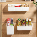 Pikkukuva 5 / 8: Laatikon kaapin ovet Riippuva kori Kaapin oven säilytyslaatikko Transparent C-C