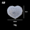 Miniatyrbillede 1 af 10: Negleform silikone stencils 4# 4# 4#