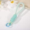 Miniatyrbilde 1 av 6: Flettet Nøkkelring Nøkkelring Anti Lost Knot Rope Strap 1 1 1