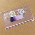 Miniatyrbild 10 av 10: A5/A6 Lösbladsfilfickor Förvaringsväska GUL A6 A6 Yellow A6-A6