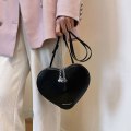 Miniatyrbild 8 av 10: Heart Shape Bag Love Heart Bag BRUN brown