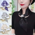 Miniatyrbilde 2 av 10: Wraps Neck Cross Skjerf LILLA Purple