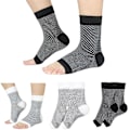 Miniatyrbillede 7 af 10: Neuropati Sokker Soothe Relief Compression Socks L/XLBLACK SORT L/XLBlack