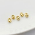 Miniatyrbild 4 av 10: 1/5 st Cord Crimp Beads Clam Shell Bead 5 STK GULD 5 STK GULD 5Pcs Gold