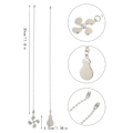 Miniatyrbilde 2 av 9: Takvifte Pull Chain Takvifte Zip Extender GULL Gold