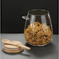 Miniatyrbild 4 av 6: Matförvaringskrukor Glasburk 1000ML 1000ML 1000ml
