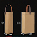 Miniatyrbillede 2 af 10: Red Wine Håndtaske Senior Håndtaske BUFF STYLE A STYLE A Buff Style A-Style A