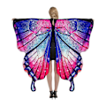 Miniatyrbilde 8 av 10: Butterfly Cape Butterfly Wings sjal 2 2 2