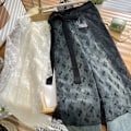 Pikkukuva 6 / 9: Lace Up Skirt Lap Over Hameet MUSTA black