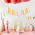 Miniatyrbild 7 av 8: Färgglad tofs Barnstol Banner Färgglad tofs Banner Party