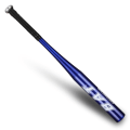 Miniatyrbillede 10 af 10: Baseballbat i aluminium - Blå Blue