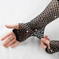 Miniatyrbillede 6 af 10: Fiskenet Handsker Arm Sleeve 04 04 04