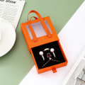 Miniatyrbillede 7 af 8: Emballage Æske Gavepose ORANGE SMALL orange Small