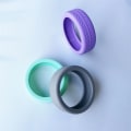 Miniatyrbillede 5 af 10: 4/8 Stk Bagage Hjul Beskytter Rejse Bagage Caster Sko purple 8pcs-8pcs