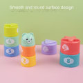 Pikkukuva 5 / 9: Fold Cup Child Stack Game Puzzle Train Lautapelit Lelu