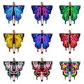 Miniatyrbild 10 av 10: Butterfly Cape Butterfly Wings Sjal 3 3 3