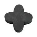Miniatyrbillede 1 af 8: 50 stk Kraft Papir Chokolade Spacer SORT Black