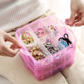 Pikkukuva 6 / 10: Läpinäkyvä korujen organizer case Transparent