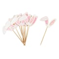 Pikkukuva 6 / 7: 10 kpl Easter Bunny Ears Cupcake Toppers 1 1 1
