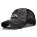 Miniatyrbilde 1 av 10: Brev Broderi Baseball Caps Net Snapback Hatter KAFFE KAFFE coffee