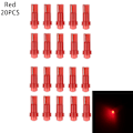 Pikkukuva 1 / 10: T5 led-valot kojelaudan valo PUNAINEN 20kpl 20kpl Red 20Pcs-20Pcs