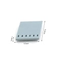 Miniatyrbillede 2 af 10: Pincet Saks Opbevaringsboks Symaskine Opbevaring SORT Black