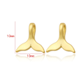 Miniatyrbillede 3 af 6: Whale Tail Shape Charms Whale Fish Tail Vedhæng Hale Shape