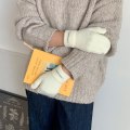 Miniatyrbilde 4 av 10: Votter Pelshansker Fingerløse hansker LYS BLÅ light blue