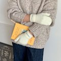 Miniatyrbillede 4 af 10: Vanter Pelshandsker Fingerløse Handsker BEIGE beige