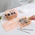 Pikkukuva 8 / 10: Läpinäkyvä korujen organizer case Transparent