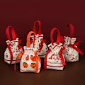 Miniatyrbillede 5 af 10: Cny Orange taske bryllupsgaveposer 04 04 04