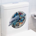 Pikkukuva 6 / 9: 3D Infauna WC-tarrat Vivid Sea Life Decals TURTLE TURTLE turtle